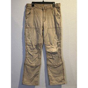 Carhartt Mens 34x32 Relaxed Fit Double Utility Canvas Carpenter Pants 101711-257